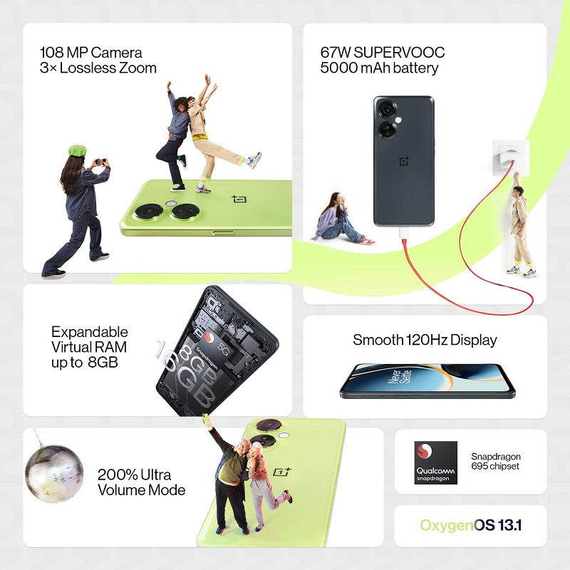 OnePlus Nord CE3 Lite 5G, 6.72 OnePlus Nord CE3 Lite 5G, 6.72